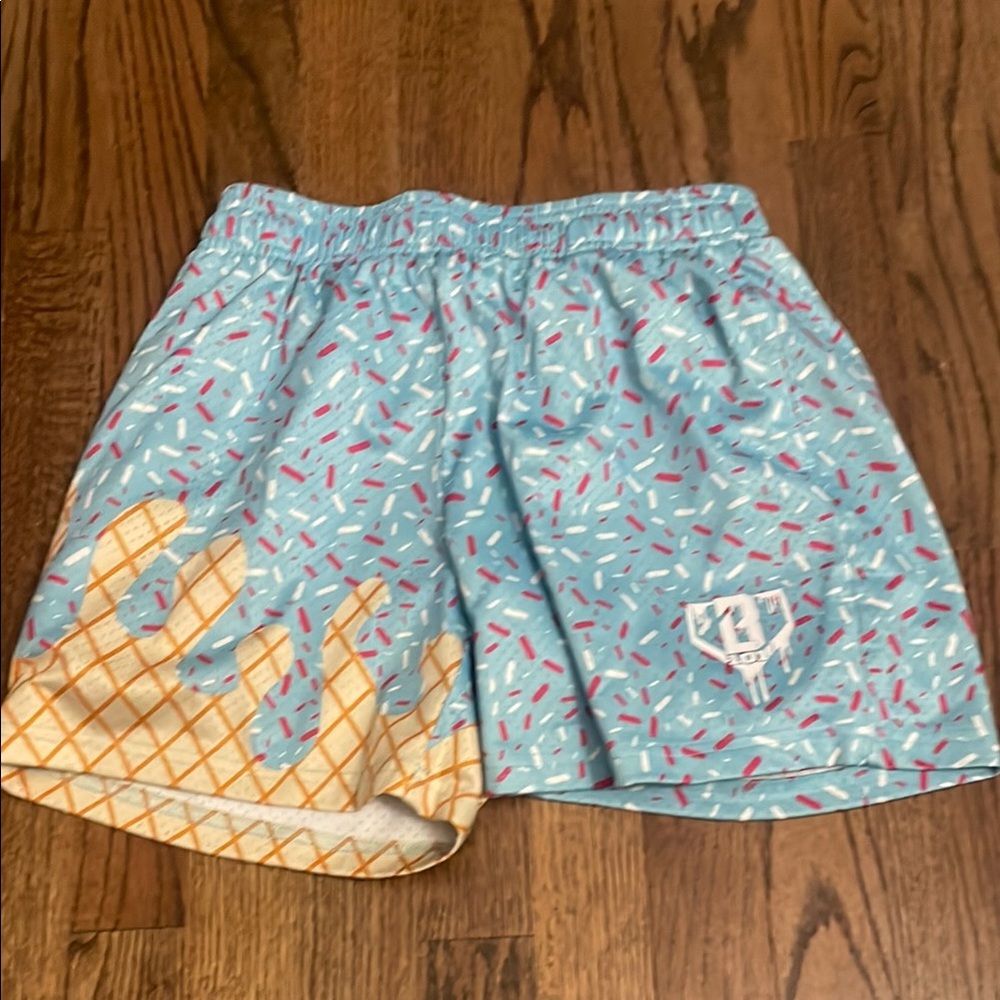 Baseball Lifestyle 101 Blue Ice Cream Shorts!